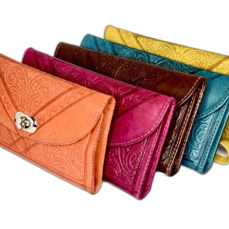 Moroccan Leather wallets - Morocco Products Shop