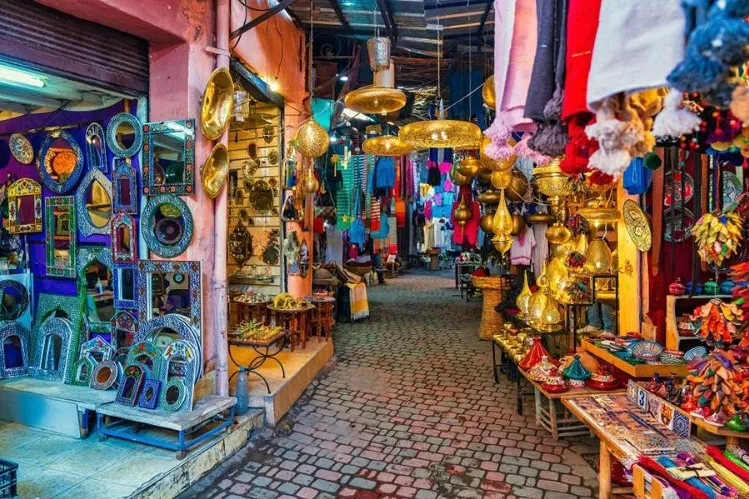 Souks in Marrakech